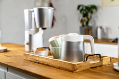 Enfinigy Filterkaffeemaschine m. Thermokanne silber 1.25l