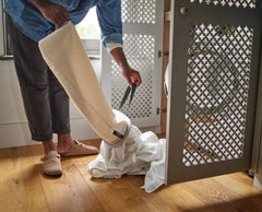 Tota Ersatz Wäschetrennkorb Ecru 30L