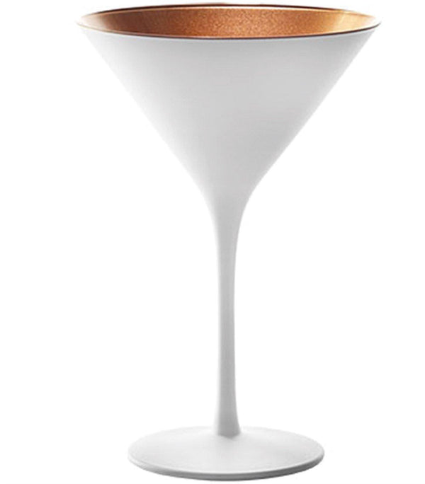 Olympic Cocktailschale 240ml weiss/bronze - MyLiving24