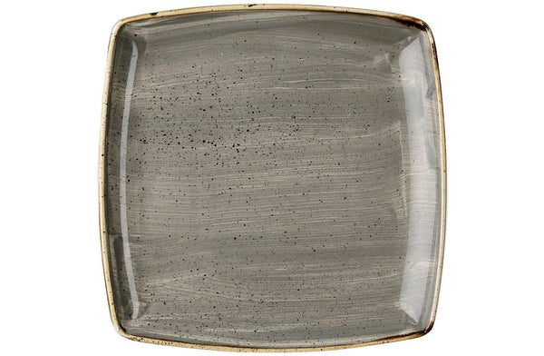 Stonecast Grau Platte quadratisch 26.8x26.8cm - MyLiving24