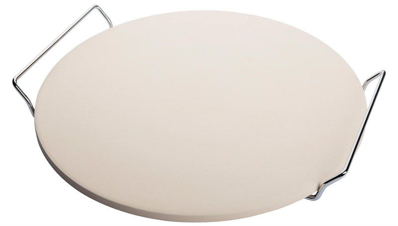 Pizzastein rund, keramik, Ø33 cm - MyLiving24
