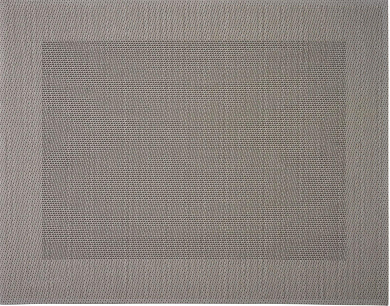 Tischset "Rahmen", eckig, grau, 32x42 cm - MyLiving24