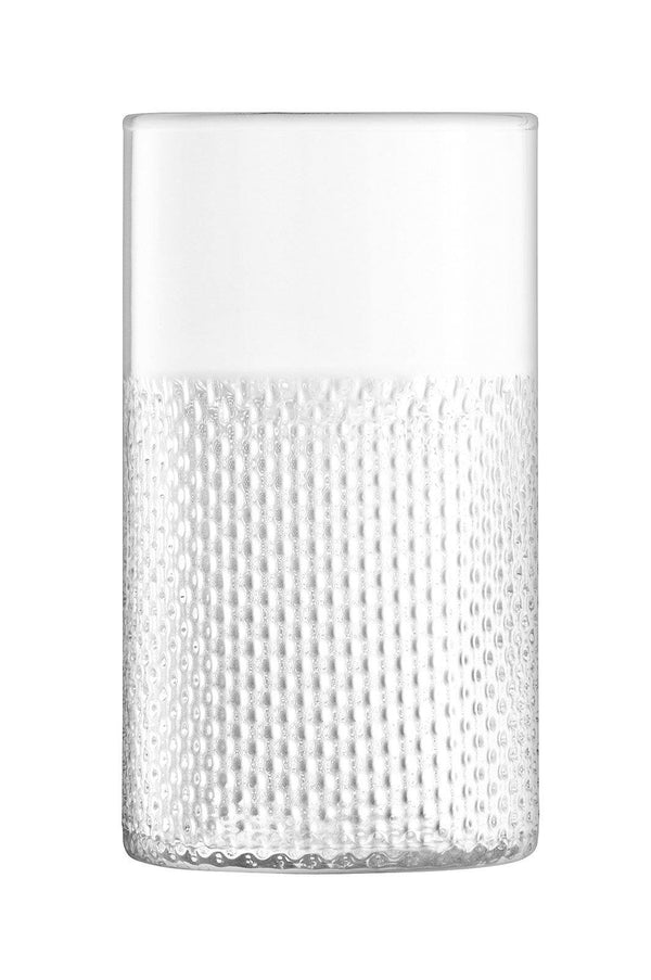 Wicker Vase/Sturmlicht H25cm Klar - MyLiving24