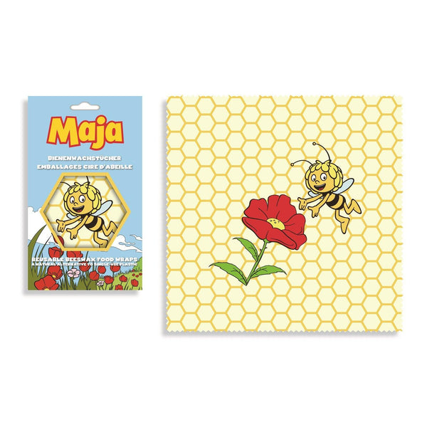 Bienenwachstuch Biene-Maja "Maja", 25x25cm - MyLiving24