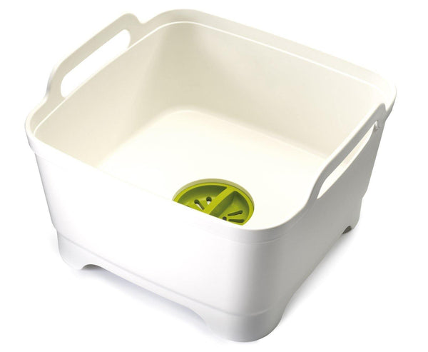 Wash&Drain Waschbehälter weiss/grün - MyLiving24