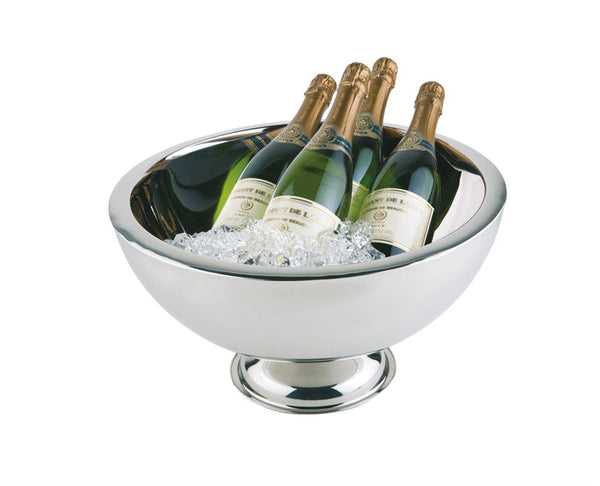 Champagnerkühler doppelwandig, ca. Ø 44 cm, H 24 cm - MyLiving24