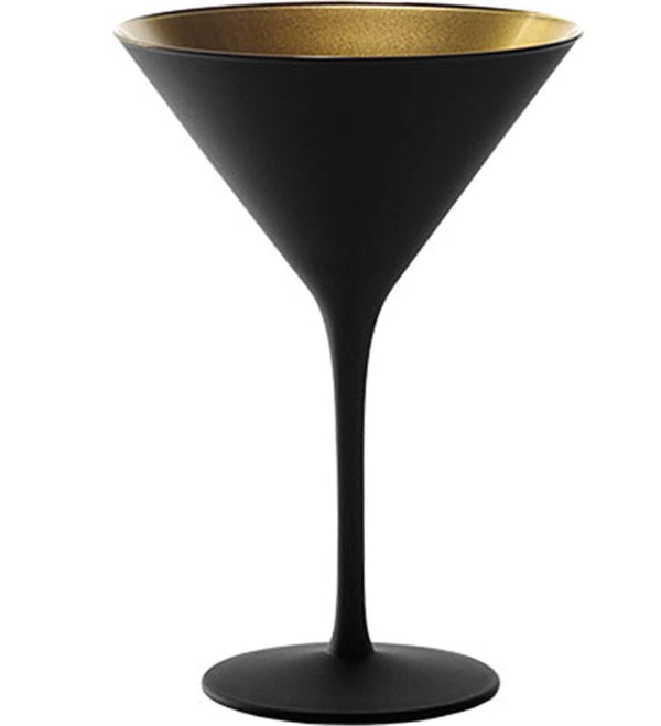 Olympic Cocktailschale 240ml schwarz/gold - MyLiving24