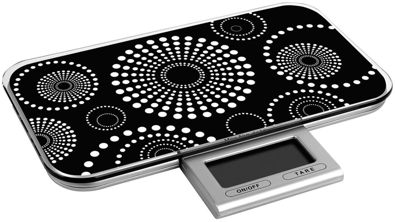 Küchenwaage digital schwarz bis 10kg 23x13x2cm - MyLiving24
