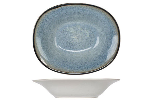 Fez Blue Suppenteller oval,  17.5 x 21.5 cm - MyLiving24