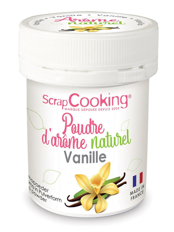 Natur Aroma-Farbpulver, Vanille, 15 g - MyLiving24