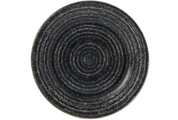 Homespun Teller flach Fahne 17cm, Charcoal Black - MyLiving24