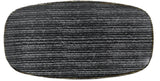 Homespun Platte rechteckig 29.8x15.3cm, Charcoal Black - MyLiving24