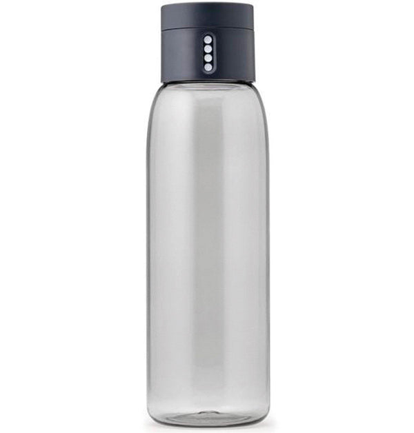 Dot Trinkflasche, transp./grau, 600 ml - MyLiving24