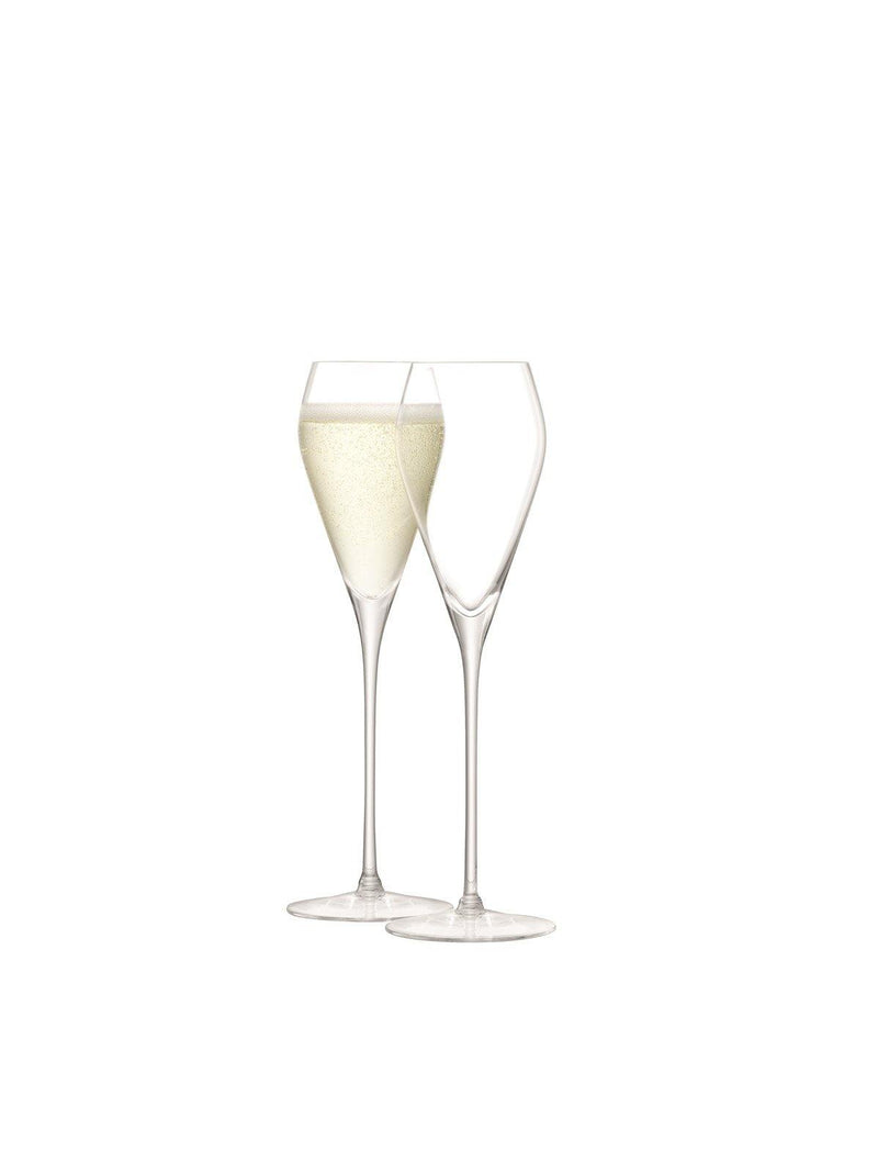 Wine Proseccoglas 250ml - klar x 2 - MyLiving24