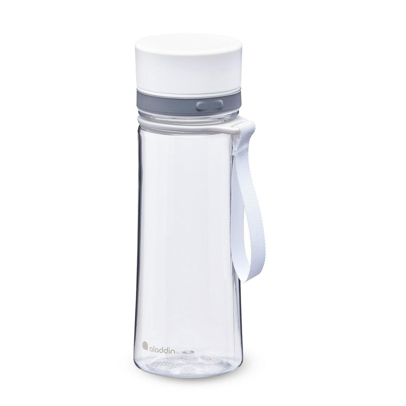 Aveo Water Bottle 0.35L Clear & White - MyLiving24