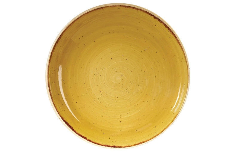 Stonecast Mustard Gelb Teller coupe tief 24.8cm - MyLiving24