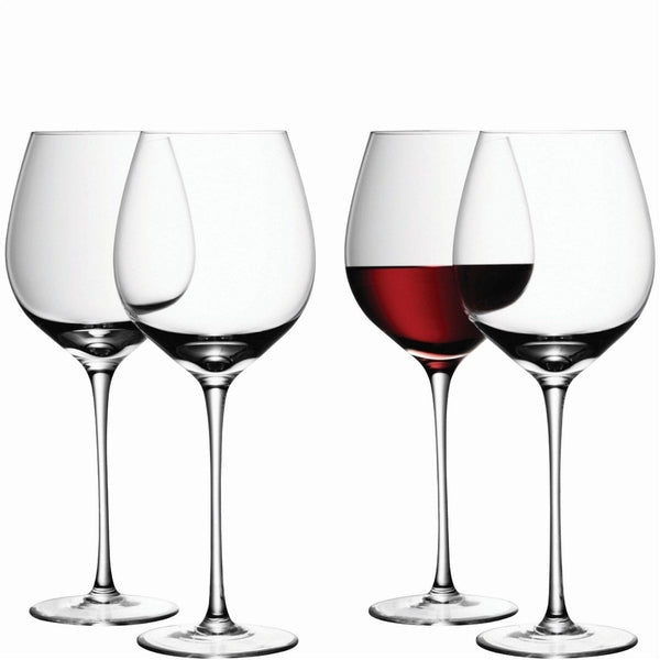 Wine Rotweinglas 750ml - klar x 4 - MyLiving24