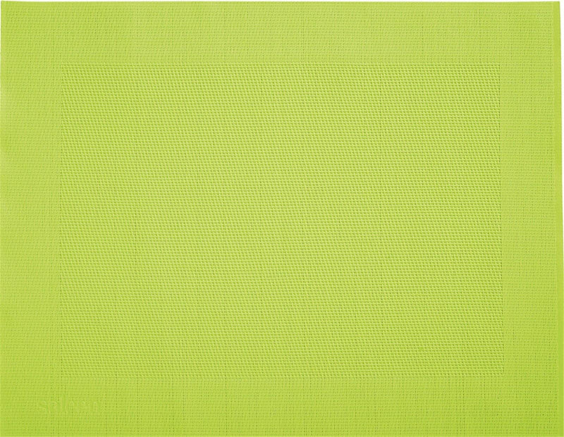 Tischset "Rahmen", eckig, hellgrün, 32x42 cm - MyLiving24