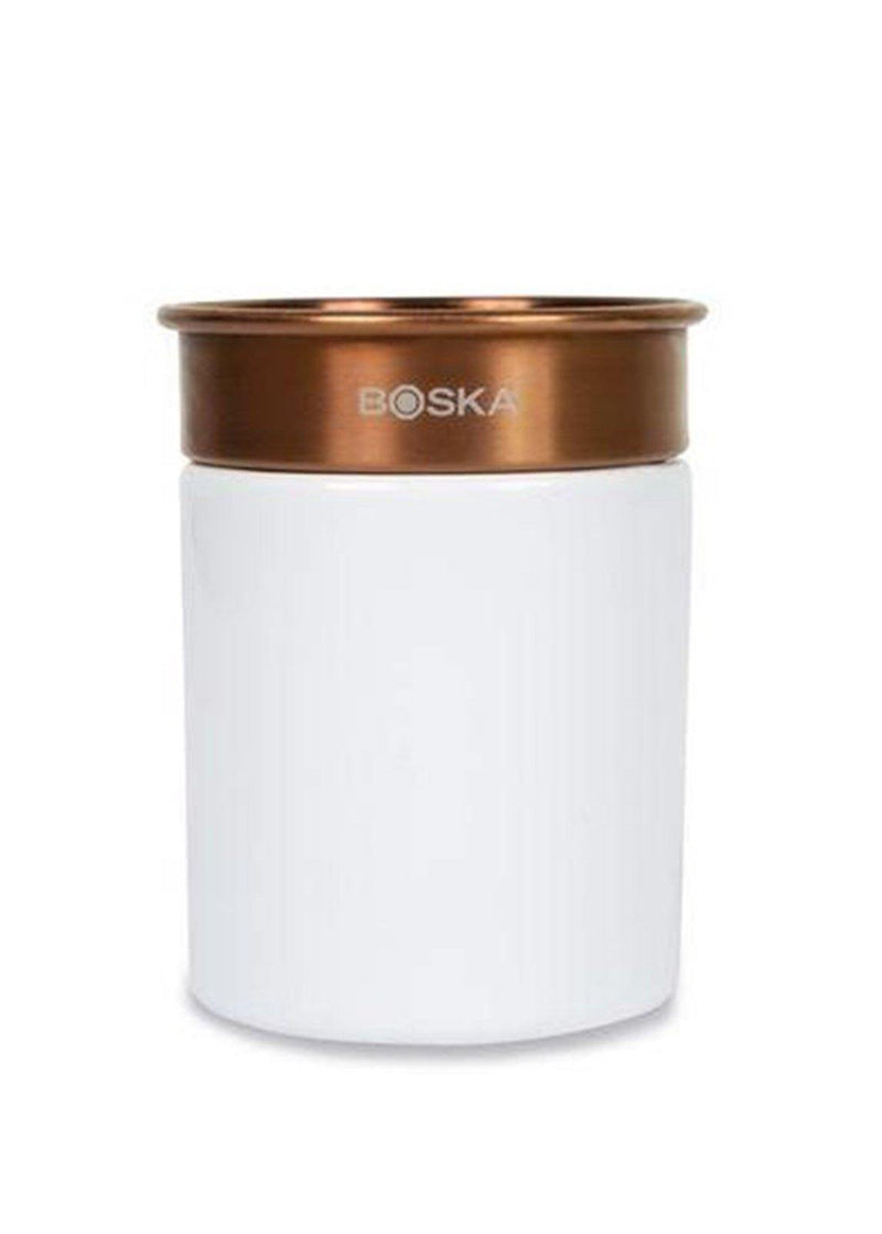 Choco Flaker weiss Keramik/Edelstahl 210x117x78mm - MyLiving24