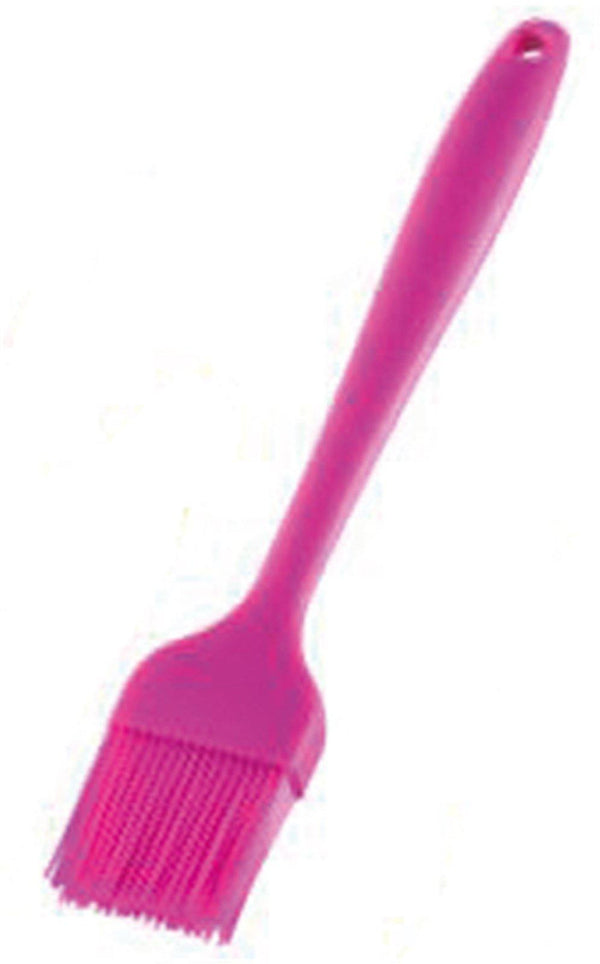 Brat- und Backpinsel "Silicone", 26x4.6x1.6 cm, pink - MyLiving24