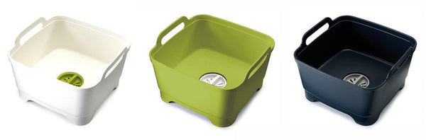 Wash&Drain Waschbehälter weiss/grün - MyLiving24